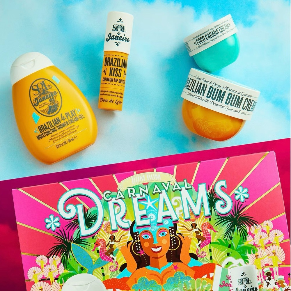 ⚫️ Sol de Janeiro Bum Bum Carnival Dreams Bum Bum Coco Cabana Lip Butter Cream - Picture 2 of 9